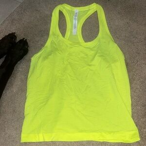 NWT bright lululemon swiftly tank